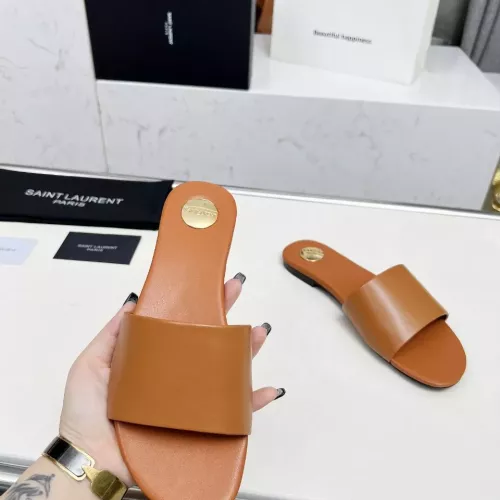 Replica Yves Saint Laurent YSL Slippers For Women #1331379 $85.00 USD for Wholesale