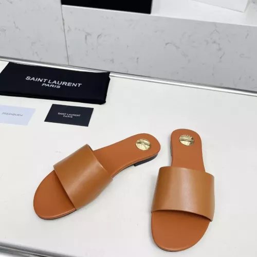 Replica Yves Saint Laurent YSL Slippers For Women #1331379 $85.00 USD for Wholesale