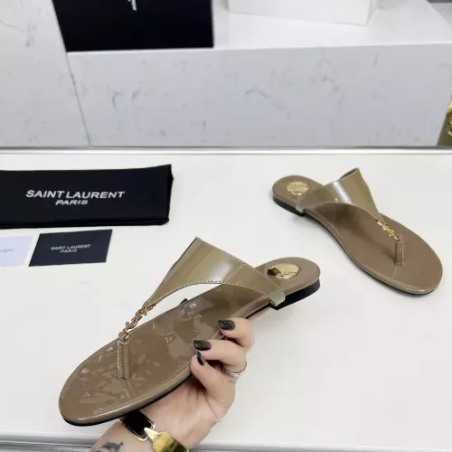 Replica Yves Saint Laurent YSL Slippers For Women #1331382 $85.00 USD for Wholesale