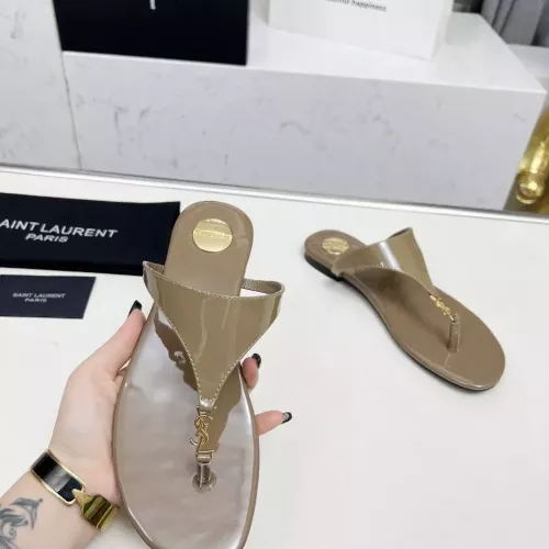 Replica Yves Saint Laurent YSL Slippers For Women #1331382 $85.00 USD for Wholesale