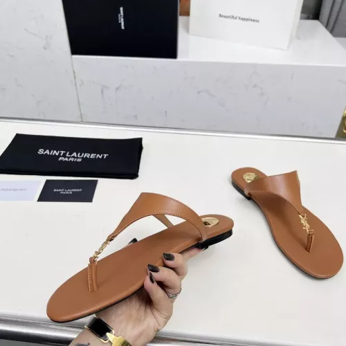 Replica Yves Saint Laurent YSL Slippers For Women #1331387 $85.00 USD for Wholesale