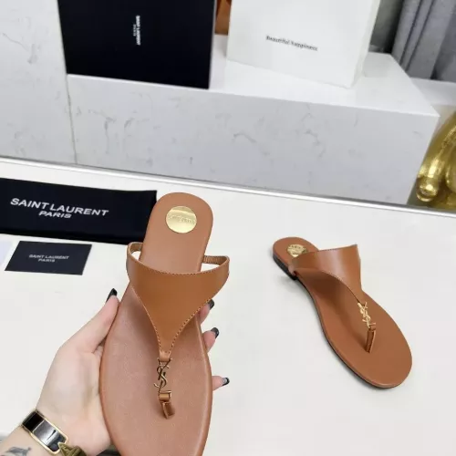 Replica Yves Saint Laurent YSL Slippers For Women #1331387 $85.00 USD for Wholesale