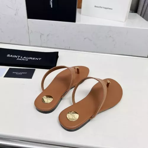 Replica Yves Saint Laurent YSL Slippers For Women #1331387 $85.00 USD for Wholesale