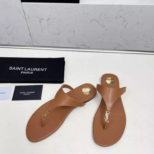 Replica Yves Saint Laurent YSL Slippers For Women #1331387 $85.00 USD for Wholesale