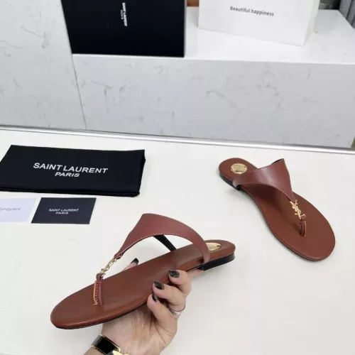 Replica Yves Saint Laurent YSL Slippers For Women #1331388 $85.00 USD for Wholesale