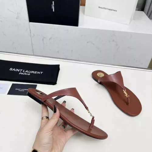 Replica Yves Saint Laurent YSL Slippers For Women #1331388 $85.00 USD for Wholesale