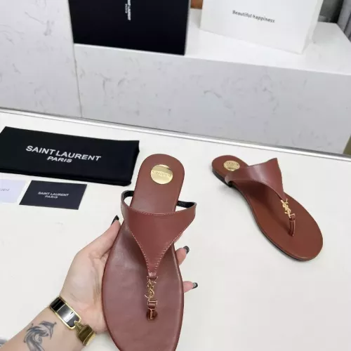 Replica Yves Saint Laurent YSL Slippers For Women #1331388 $85.00 USD for Wholesale