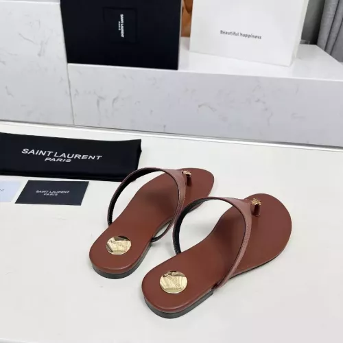 Replica Yves Saint Laurent YSL Slippers For Women #1331388 $85.00 USD for Wholesale