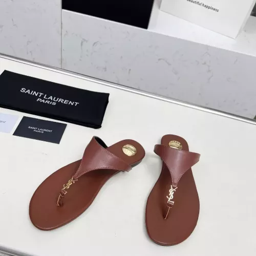 Replica Yves Saint Laurent YSL Slippers For Women #1331388 $85.00 USD for Wholesale