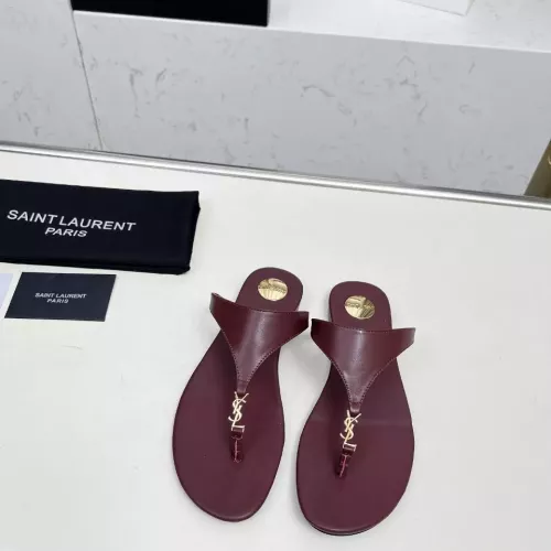 Replica Yves Saint Laurent YSL Slippers For Women #1331389 $85.00 USD for Wholesale