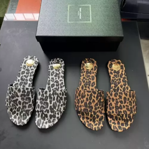 Replica Yves Saint Laurent YSL Slippers For Women #1331391 $85.00 USD for Wholesale