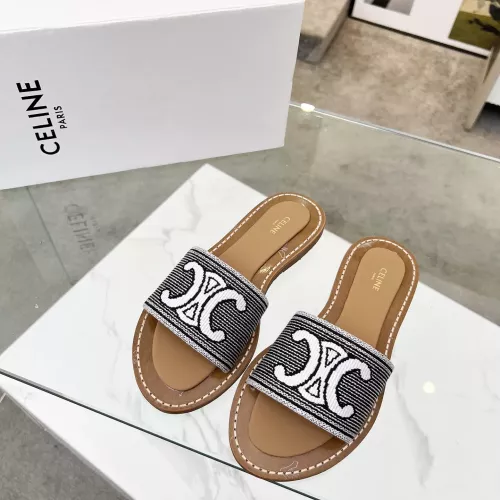 Replica Celine Slippers For Women #1331416 $85.00 USD for Wholesale