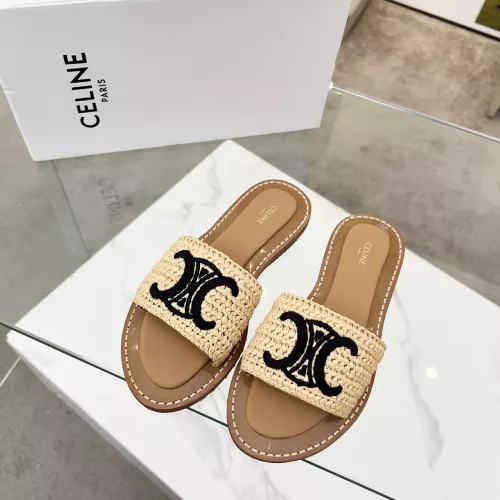 Replica Celine Slippers For Women #1331423 $88.00 USD for Wholesale