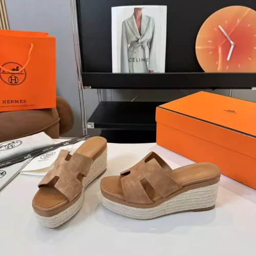 Replica Hermes Slippers For Women #1331425 $108.00 USD for Wholesale