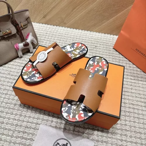 Replica Hermes Slippers For Men #1331449 $100.00 USD for Wholesale