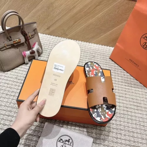 Replica Hermes Slippers For Men #1331449 $100.00 USD for Wholesale