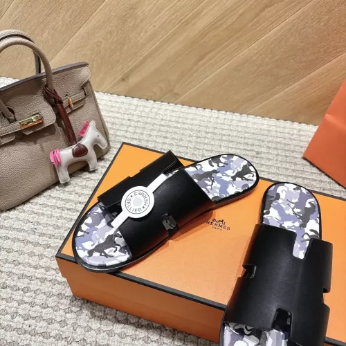 Replica Hermes Slippers For Men #1331451 $100.00 USD for Wholesale