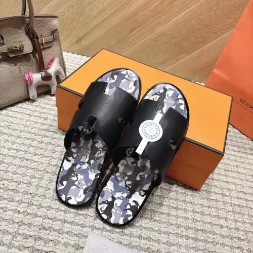 Replica Hermes Slippers For Men #1331451 $100.00 USD for Wholesale