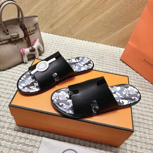 Replica Hermes Slippers For Men #1331451 $100.00 USD for Wholesale