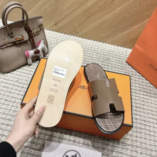 Replica Hermes Slippers For Men #1331452 $100.00 USD for Wholesale