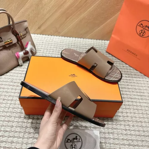 Replica Hermes Slippers For Men #1331452 $100.00 USD for Wholesale