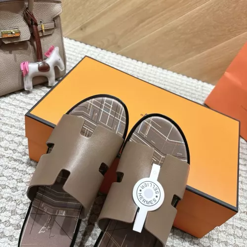 Replica Hermes Slippers For Men #1331452 $100.00 USD for Wholesale