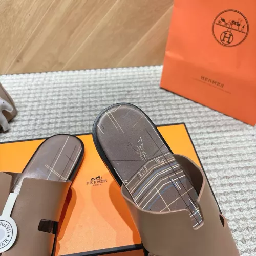 Replica Hermes Slippers For Men #1331452 $100.00 USD for Wholesale