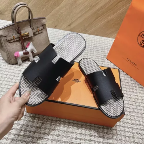 Replica Hermes Slippers For Men #1331453 $100.00 USD for Wholesale