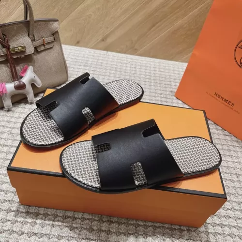 Replica Hermes Slippers For Men #1331453 $100.00 USD for Wholesale