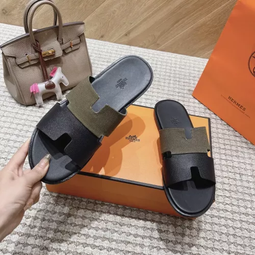 Replica Hermes Slippers For Men #1331456 $100.00 USD for Wholesale