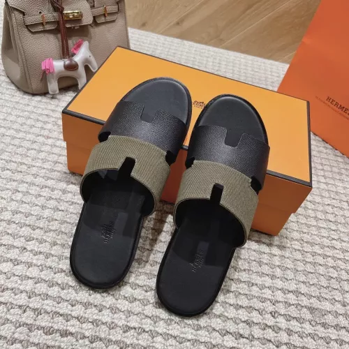Replica Hermes Slippers For Men #1331456 $100.00 USD for Wholesale