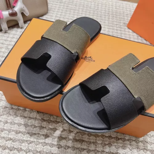 Replica Hermes Slippers For Men #1331456 $100.00 USD for Wholesale