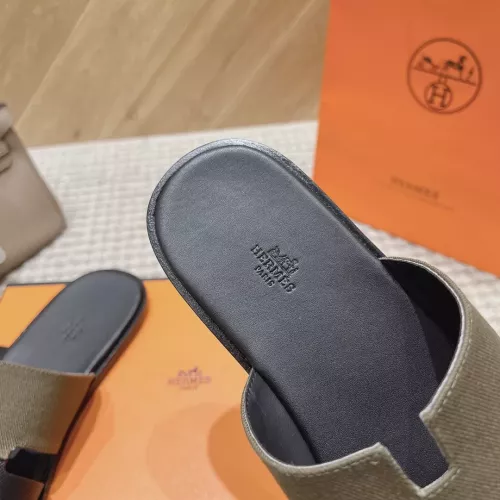 Replica Hermes Slippers For Men #1331456 $100.00 USD for Wholesale