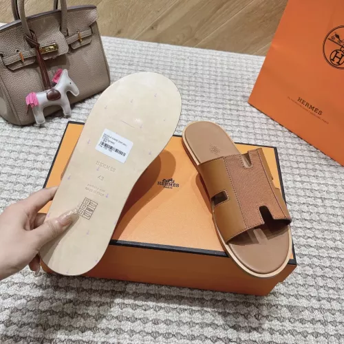 Replica Hermes Slippers For Men #1331458 $102.00 USD for Wholesale