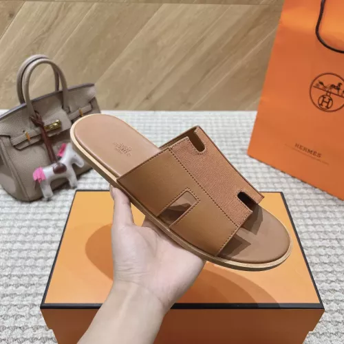 Replica Hermes Slippers For Men #1331458 $102.00 USD for Wholesale