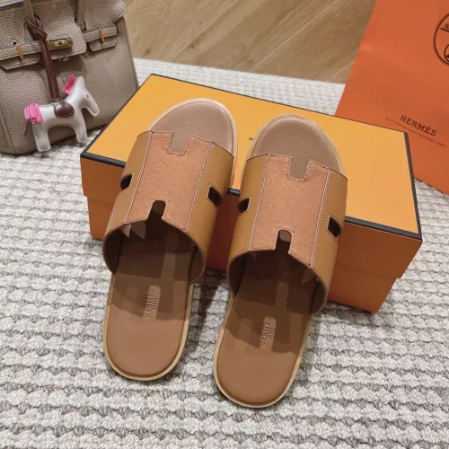 Replica Hermes Slippers For Men #1331458 $102.00 USD for Wholesale