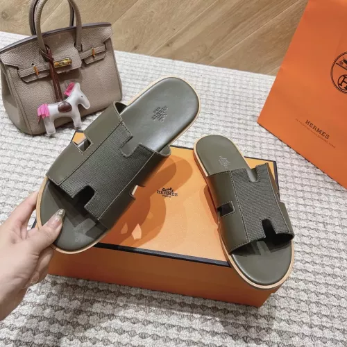 Replica Hermes Slippers For Men #1331459 $102.00 USD for Wholesale