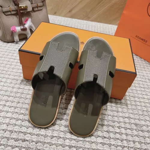 Replica Hermes Slippers For Men #1331459 $102.00 USD for Wholesale