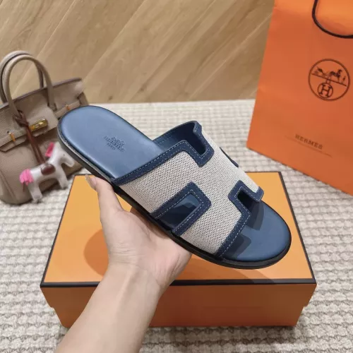 Replica Hermes Slippers For Men #1331460 $100.00 USD for Wholesale