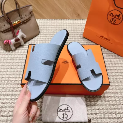 Replica Hermes Slippers For Men #1331461 $100.00 USD for Wholesale
