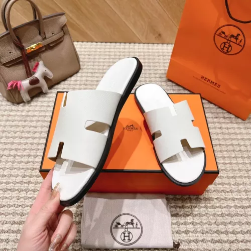 Replica Hermes Slippers For Men #1331463 $100.00 USD for Wholesale