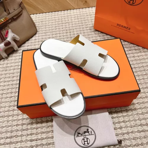 Replica Hermes Slippers For Men #1331463 $100.00 USD for Wholesale
