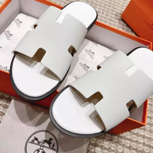 Replica Hermes Slippers For Men #1331463 $100.00 USD for Wholesale