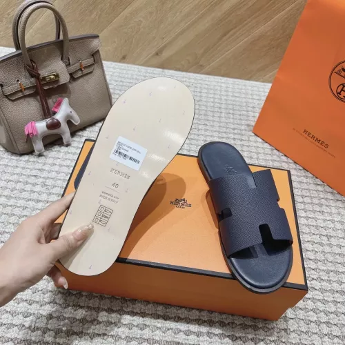 Replica Hermes Slippers For Men #1331466 $100.00 USD for Wholesale