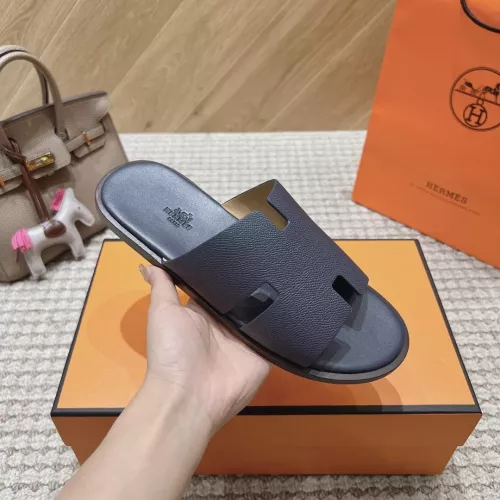 Replica Hermes Slippers For Men #1331466 $100.00 USD for Wholesale