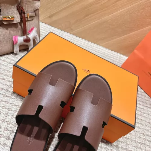 Replica Hermes Slippers For Men #1331470 $100.00 USD for Wholesale