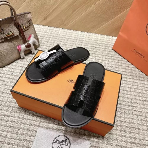 Replica Hermes Slippers For Men #1331473 $100.00 USD for Wholesale