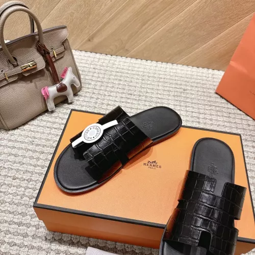 Replica Hermes Slippers For Men #1331473 $100.00 USD for Wholesale