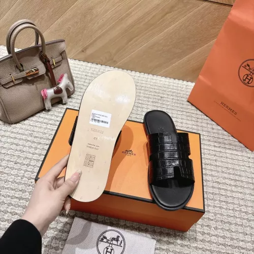 Replica Hermes Slippers For Men #1331473 $100.00 USD for Wholesale