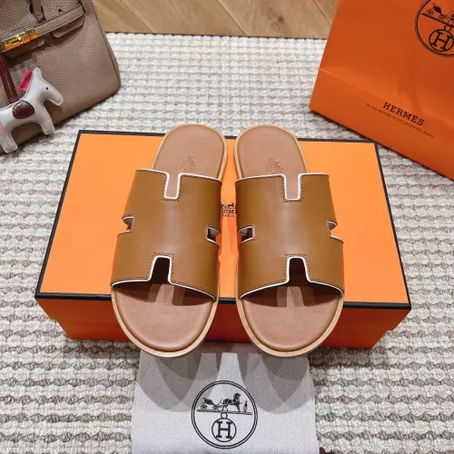 Replica Hermes Slippers For Men #1331474 $100.00 USD for Wholesale